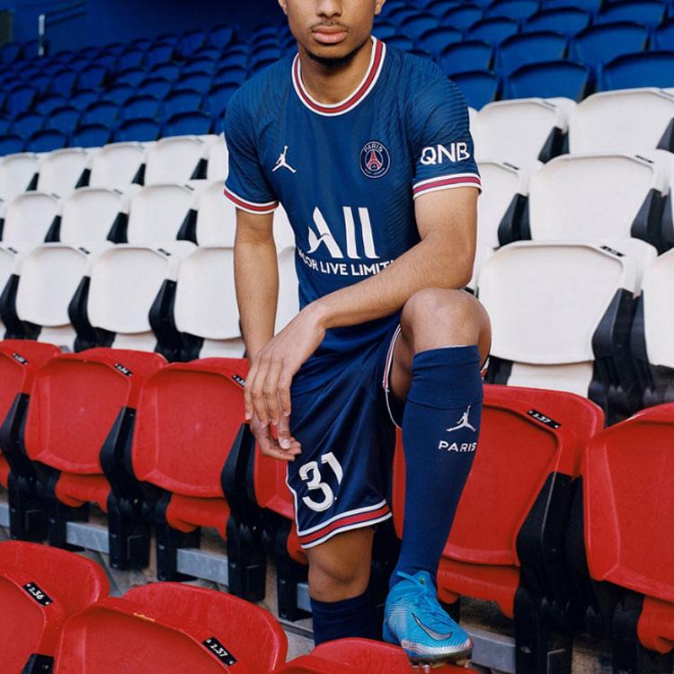 Nike Paris Saint-Germain Stadium 21/22 Home Jersey in Blue for Men