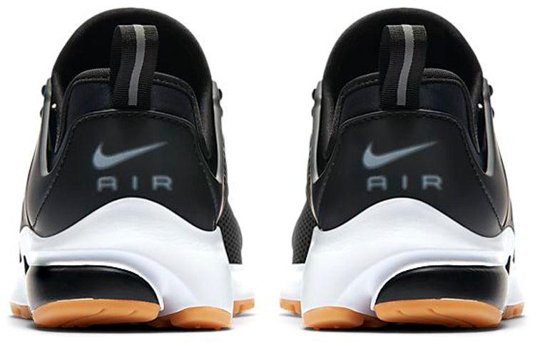 nike air presto black white gum