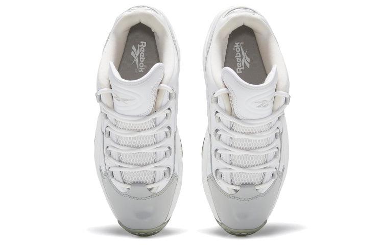 reebok question low white grey