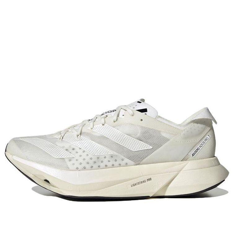 adizero adios pro 3 running shoes white