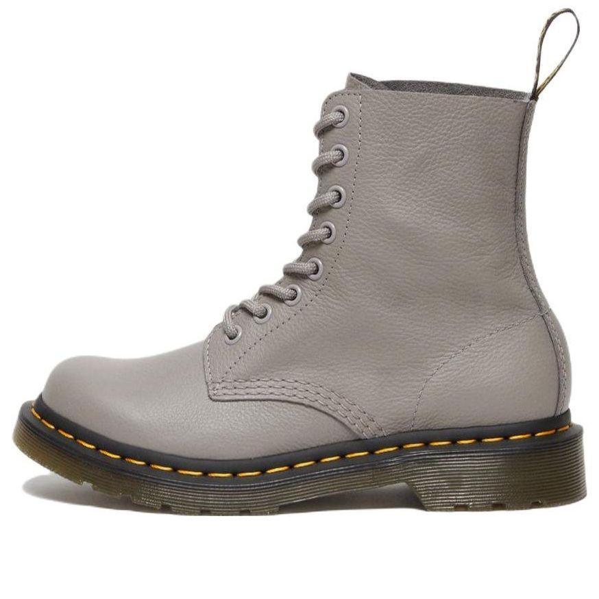 Martens (Wmns) 1460 Pascal Virginia Leather Boots in Grey