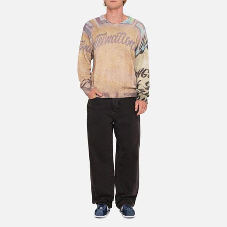 Stussy Alfonso Sweater in Pink for Men | Lyst UK