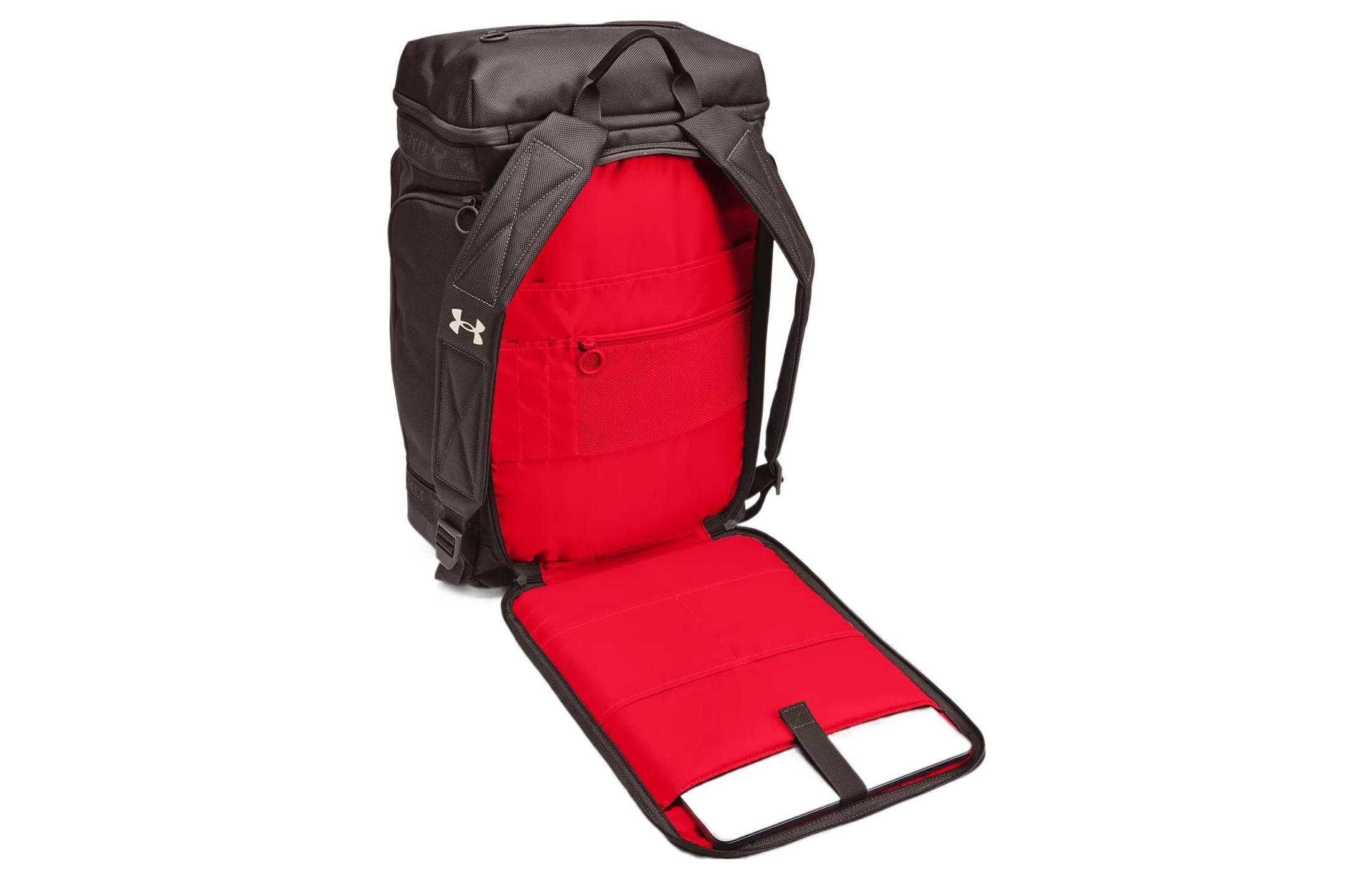 Under Armour Project Rock Pro Box Backpack in Brown Lyst
