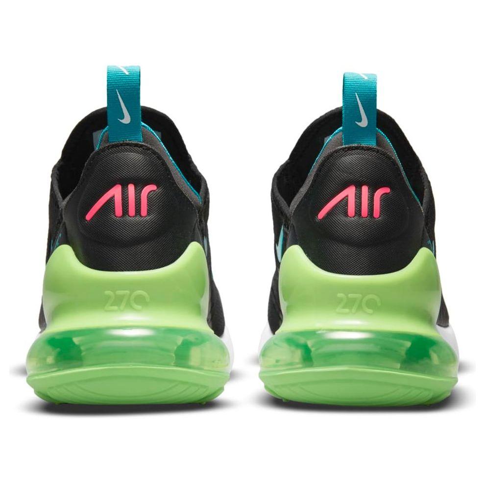 black pink and green air max 270