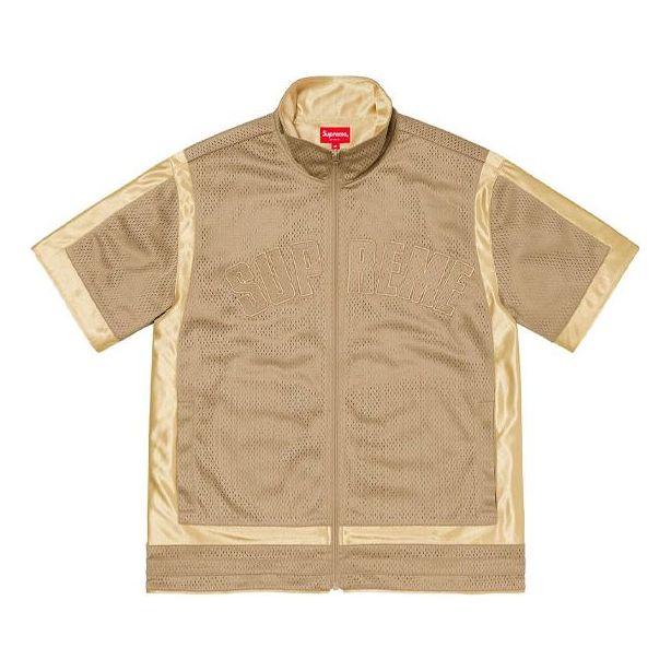 Supreme Mandarin Jacket ゴールド M Supreme - Wool Harrington