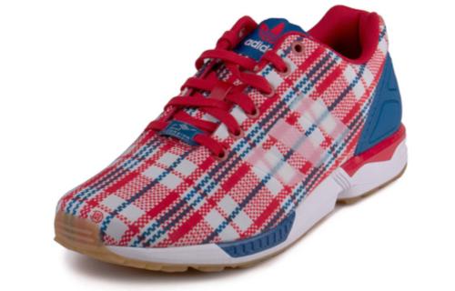 adidas gazelle silver green womens Mens Adidas ZX Flux - AQ5287 main image 1