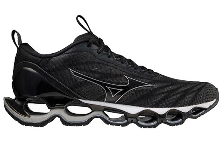 Mizuno Wave Prophecy Shock Absorption Breathable Gray Silver Black for Men  | Lyst
