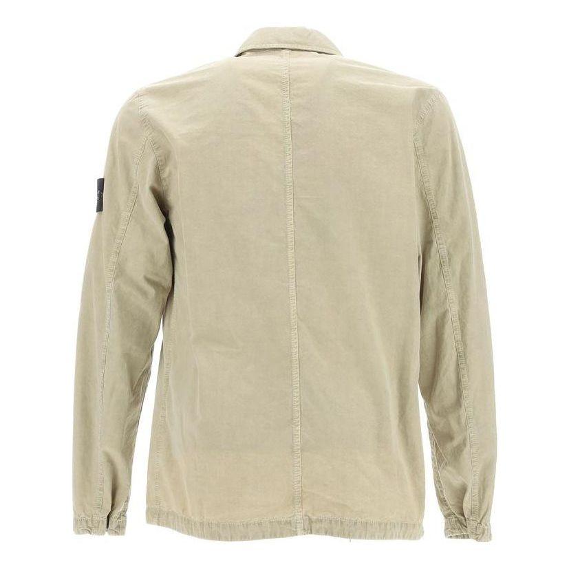 Stone Island Overshirt Cream in Natural for Men Lyst UK