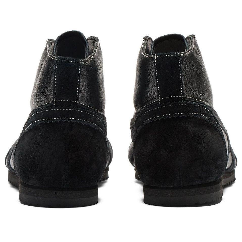 Onitsuka Tiger Nippon Made Mexico Mid Runner Deluxe in Black for