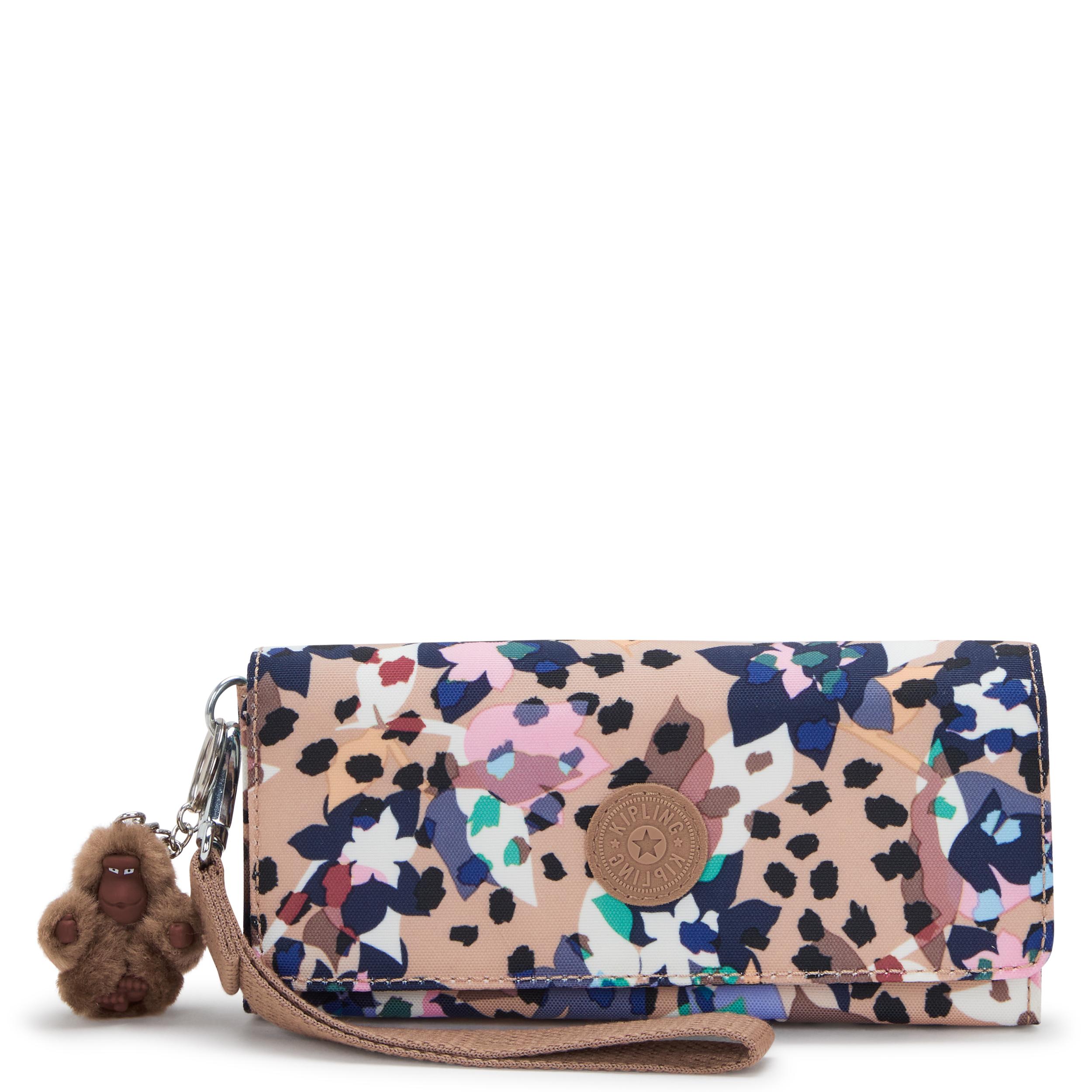 Kipling Wallet Purses Rubi Autumn Blossoms Large in Blue Lyst UK