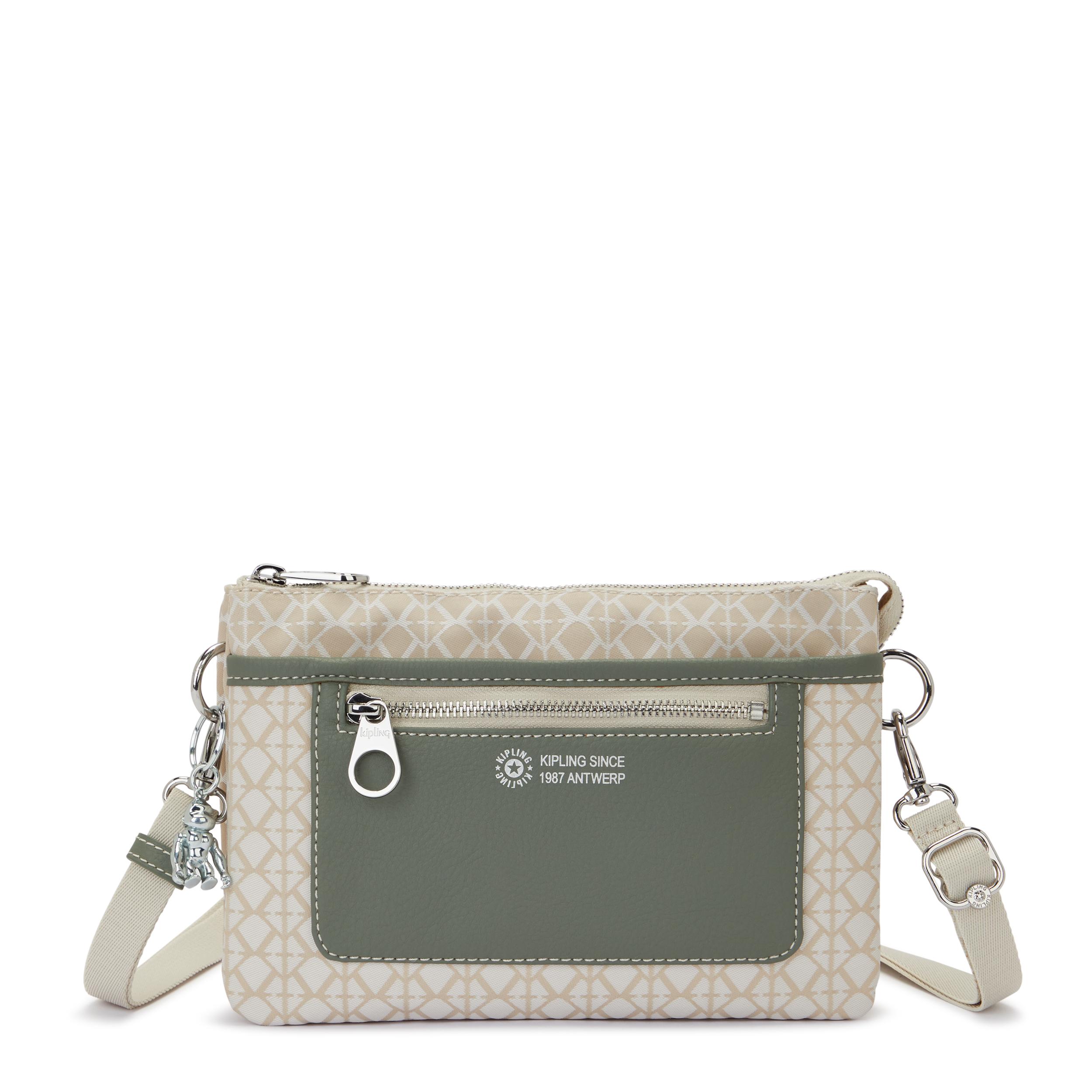 Kipling Crossbody Bag Riri Signature Bge C Mixed Colours Small in Grey