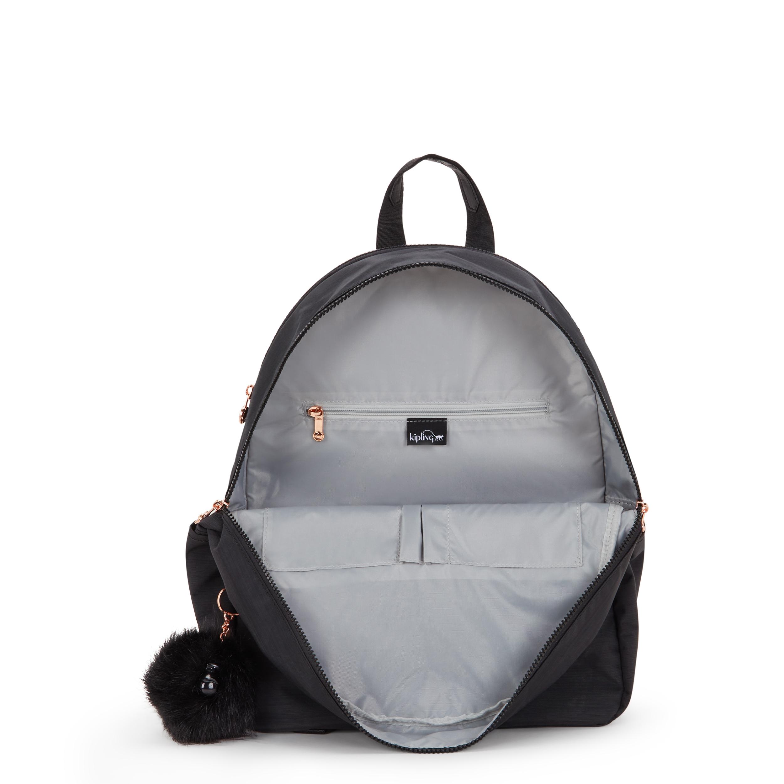Kipling delia backpack rose black hotsell
