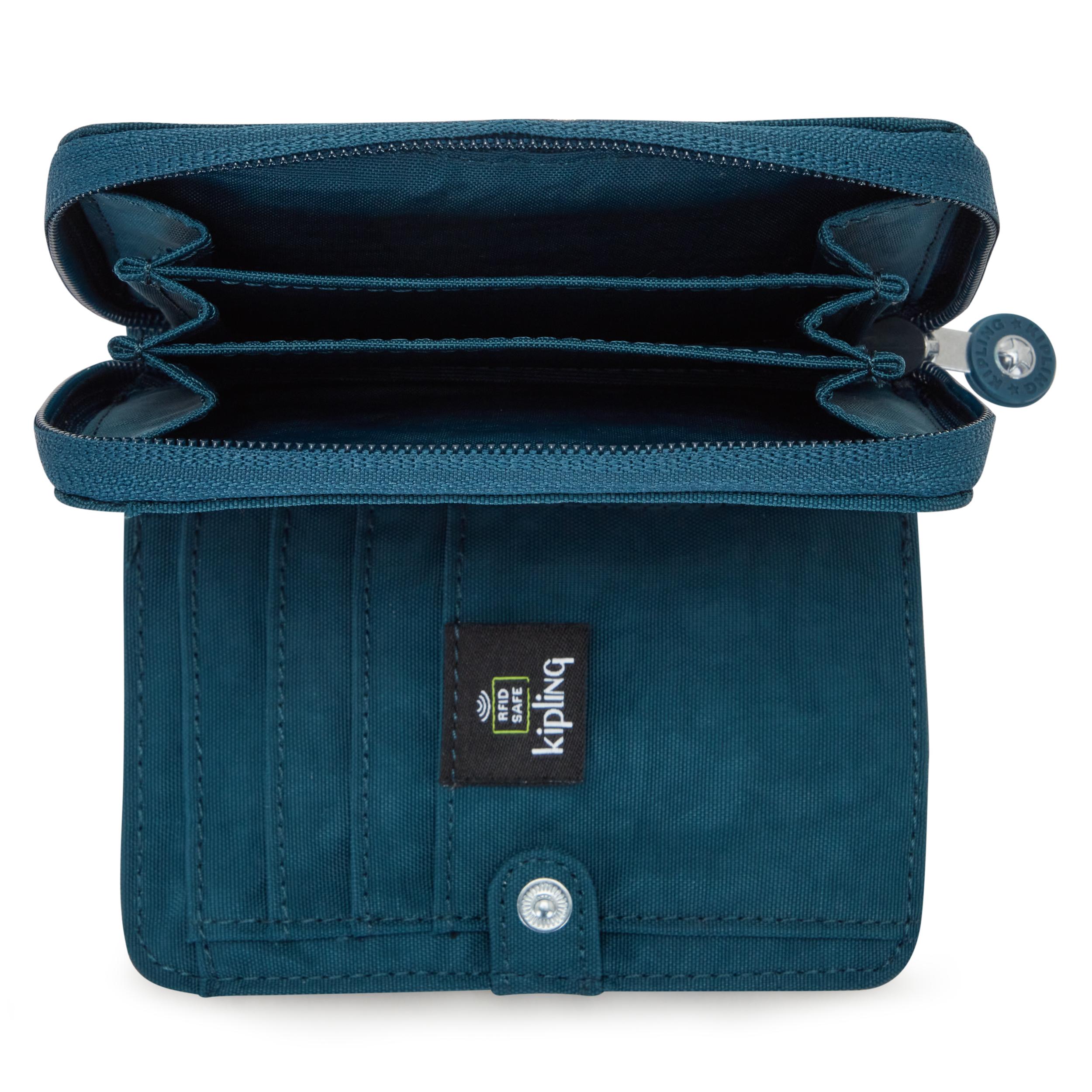 Kipling Money Love Rfid Wallet in Blue Lyst UK