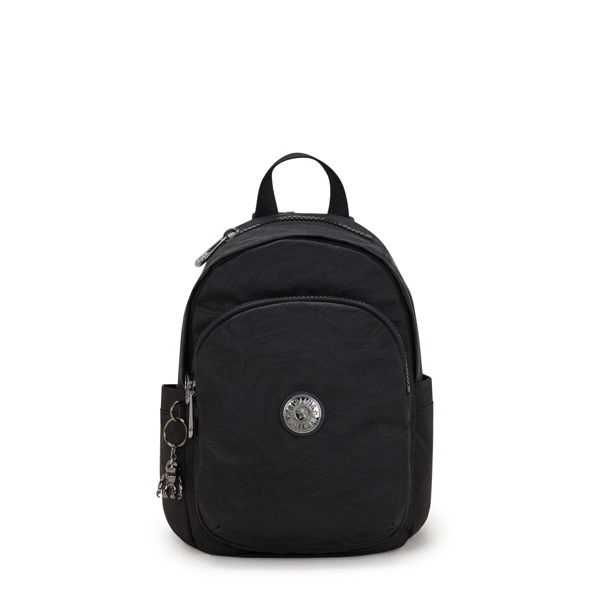 Kipling Backpack Delia Mini Undersea Jacquard Small in Black Lyst UK