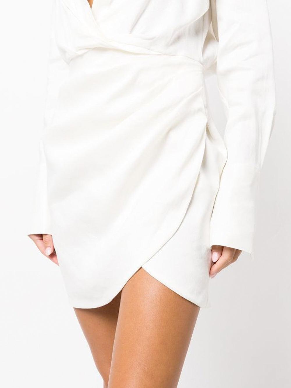 GAUGE81 Naha Shirt Dress in White | Lyst