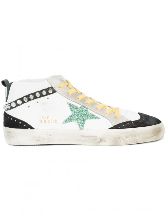 golden goose midi sneakers