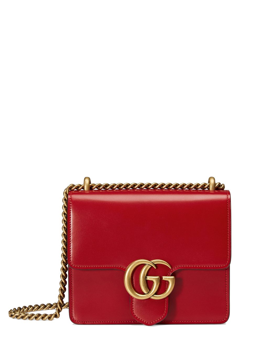 Lyst Gucci Small Marmont Bag Red in Red Lyst Gucci Small Marmont Bag Red in Red