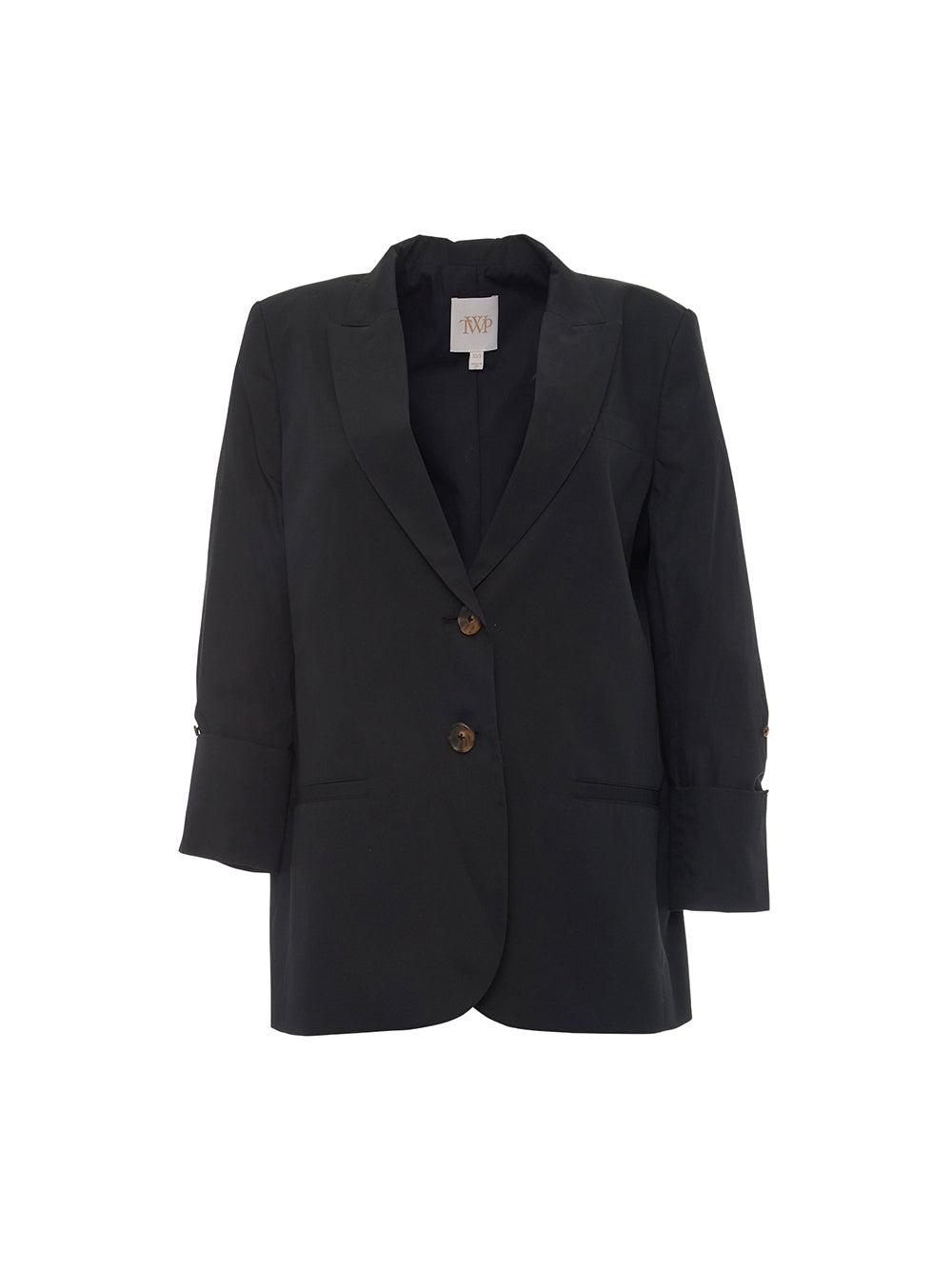 Twp Oversize Boyfriend Blazer in Blue Lyst