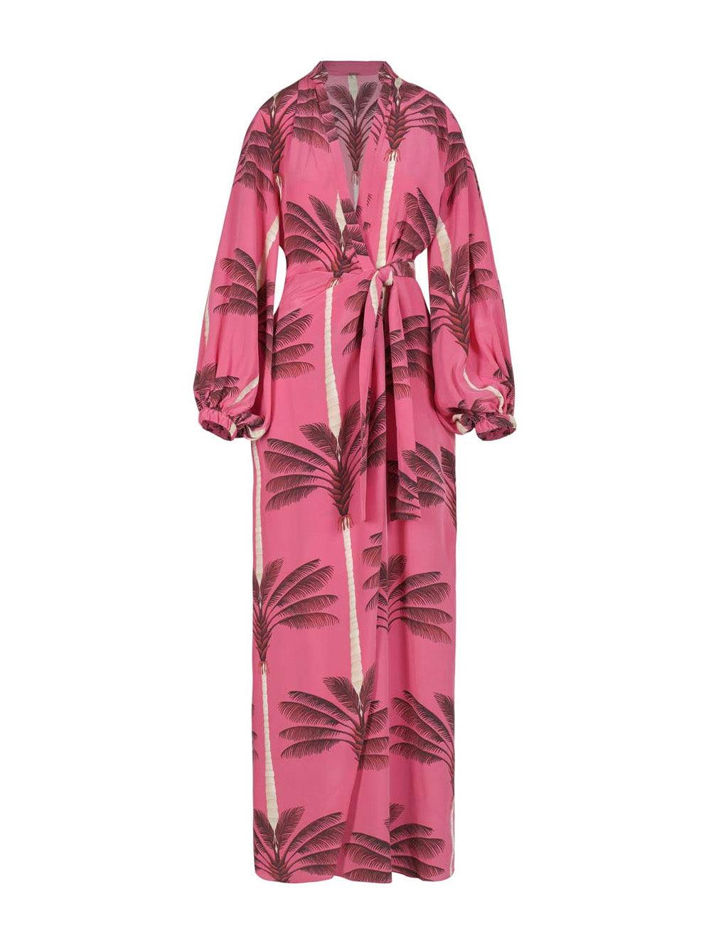 Johanna Ortiz Untamed Tropics Maxi Dress in Pink | Lyst