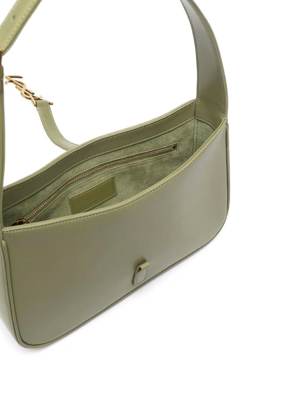 Saint Laurent Ysl 90s Hobo Shoulder Bag in Green