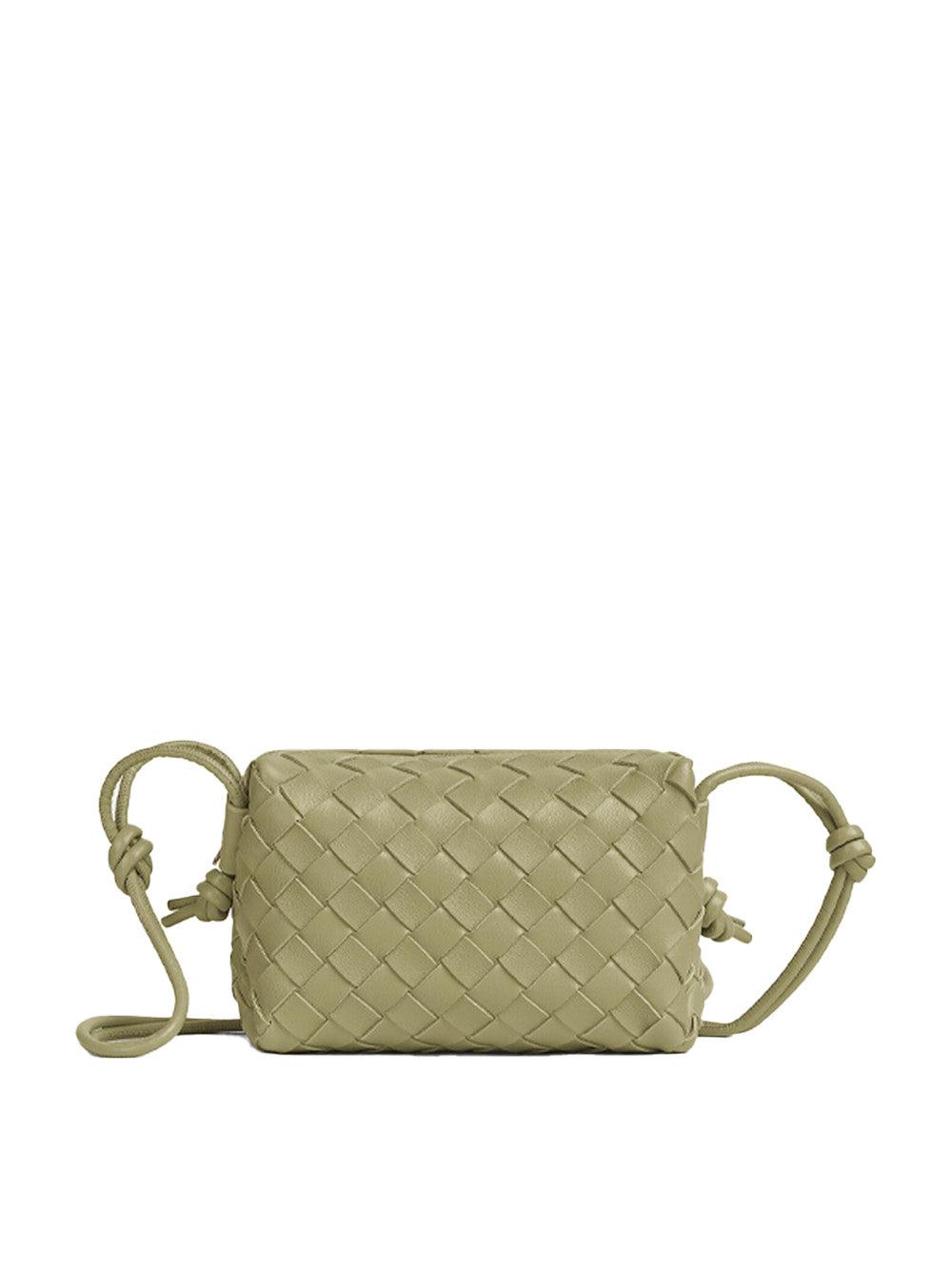 Bottega Mini Loop Camera Bag in Green Lyst