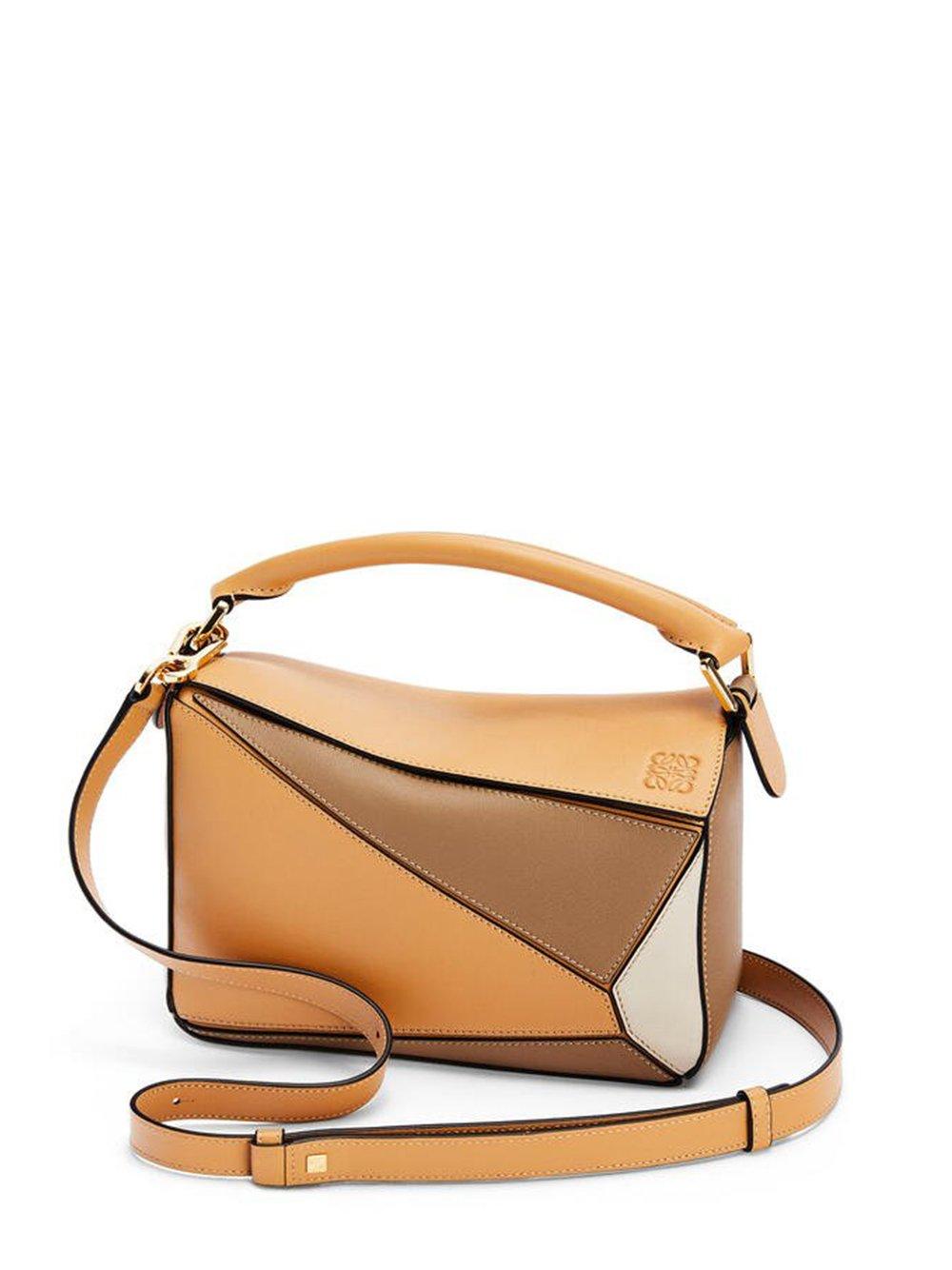 Loewe Leather Tricolor Puzzle Bag Lyst