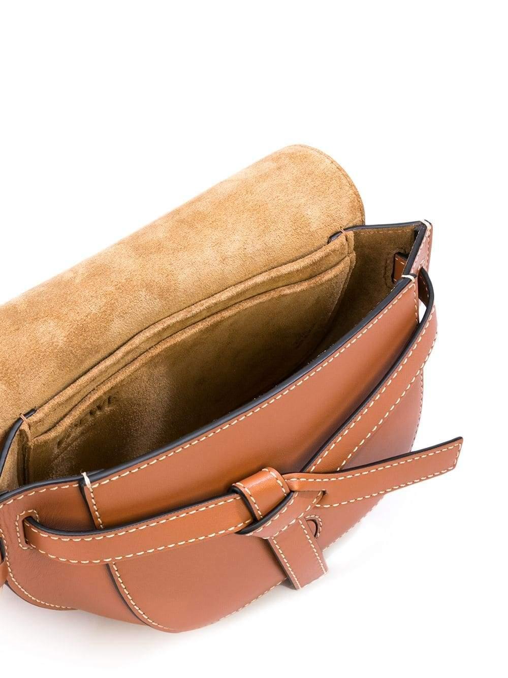 Loewe Leather Mini Gate Belt Bag - Lyst