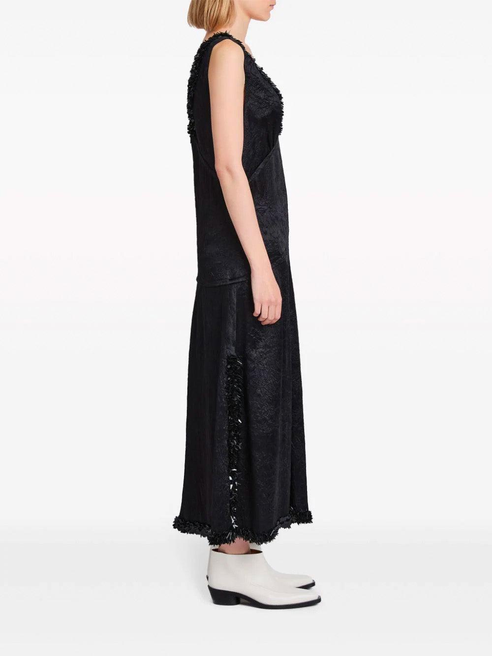 Proenza Schouler Mira Embellished Dress in Black Lyst UK