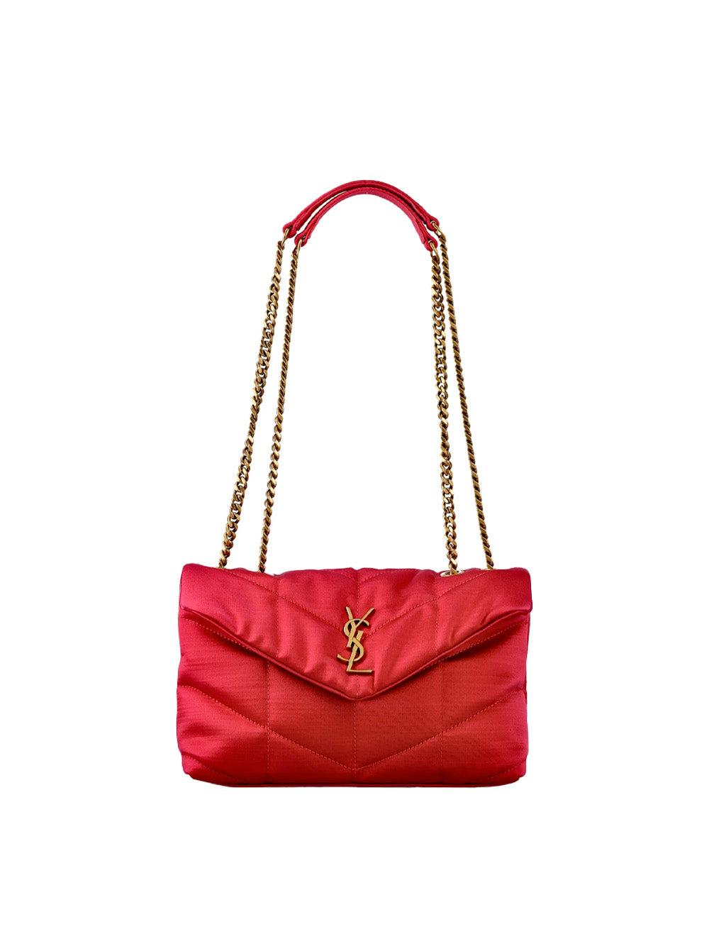 Saint Laurent Toy Puffer Bag in Red Lyst