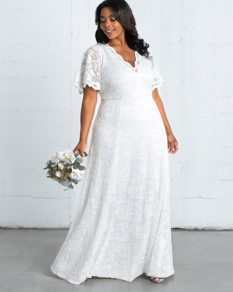 kiyonna wedding dress
