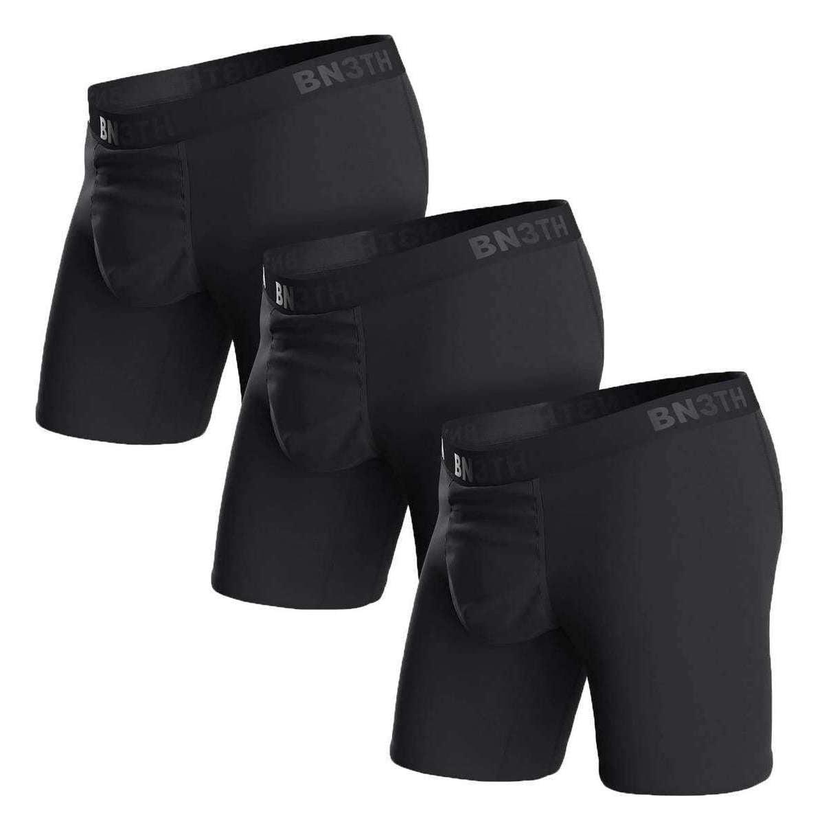 BN3TH 3 Pack Classic Boxer Brief in Black for Men | Lyst