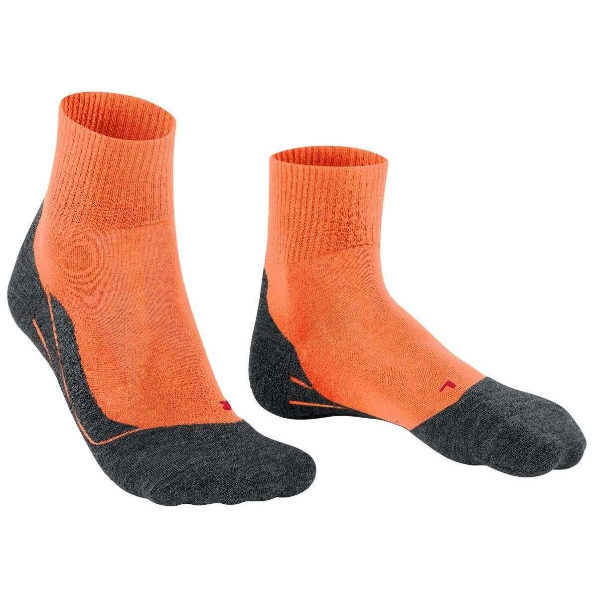 FALKE Tk5 Wander Wool Short Socks in Orange | Lyst