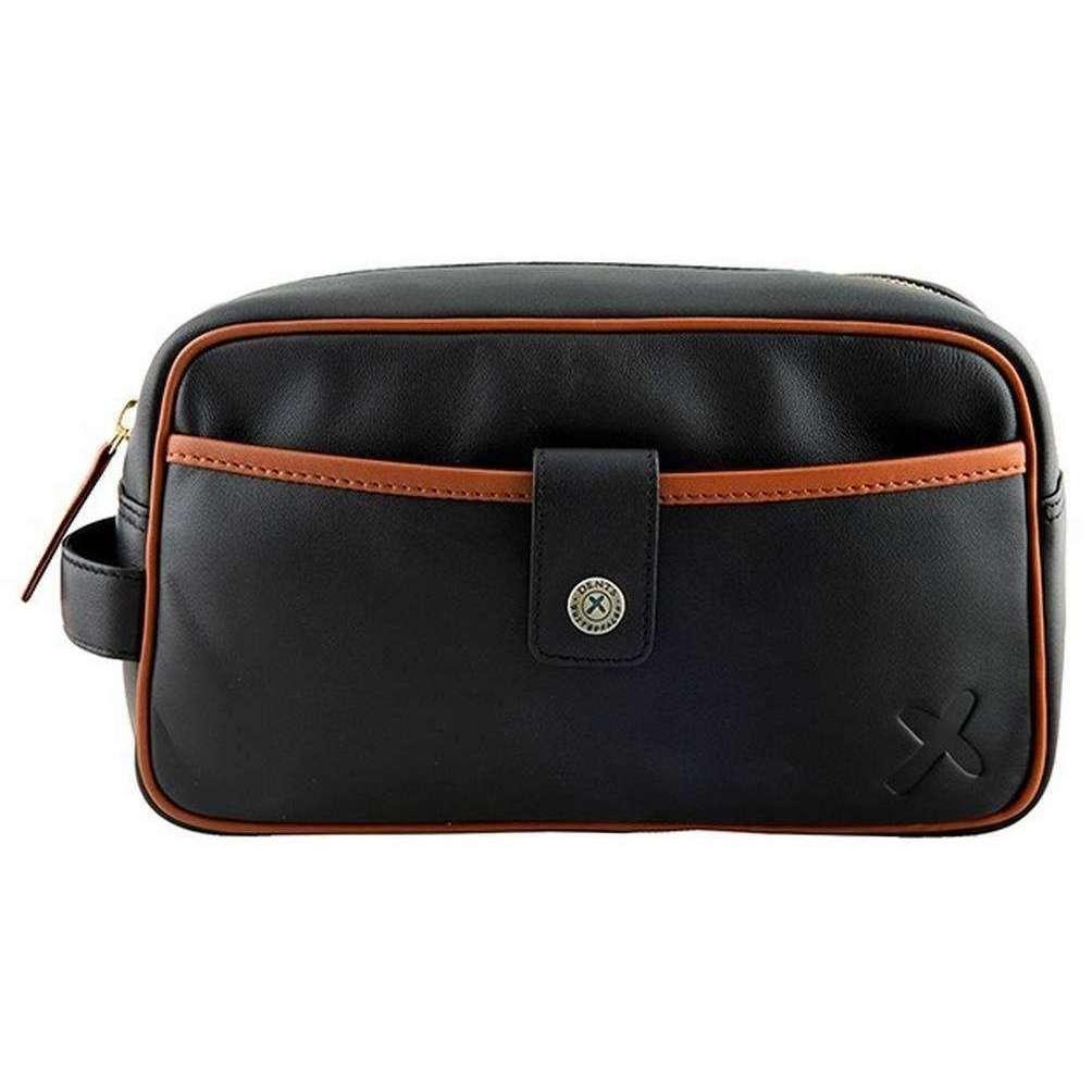 Dents Leather The Suited Racer Wash Bag 