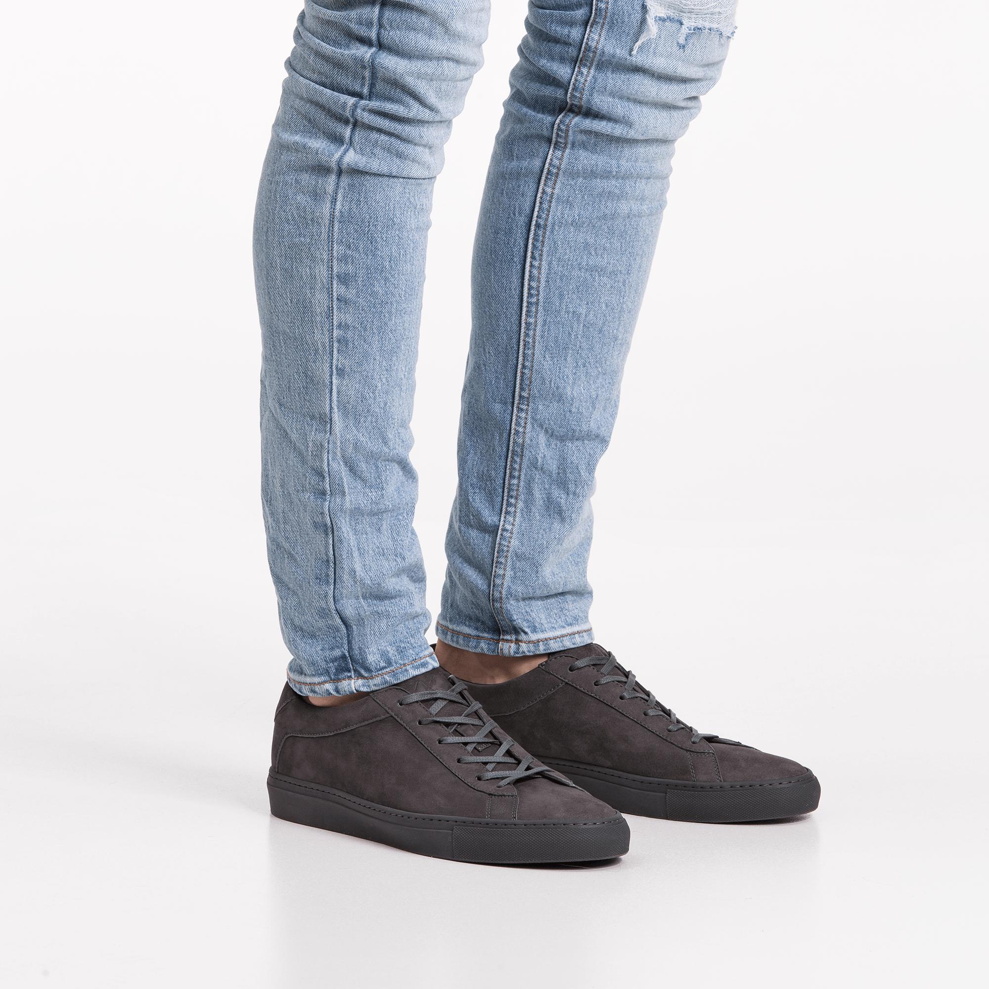 KOIO Leather Capri Charcoal in Gray - Lyst