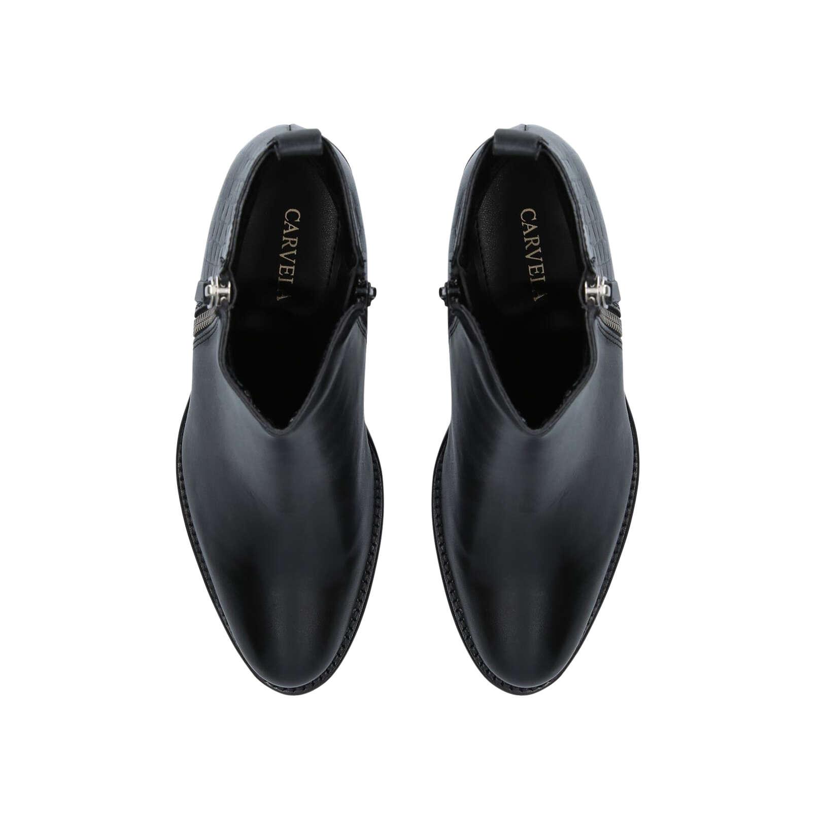 kurt geiger black ankle boots