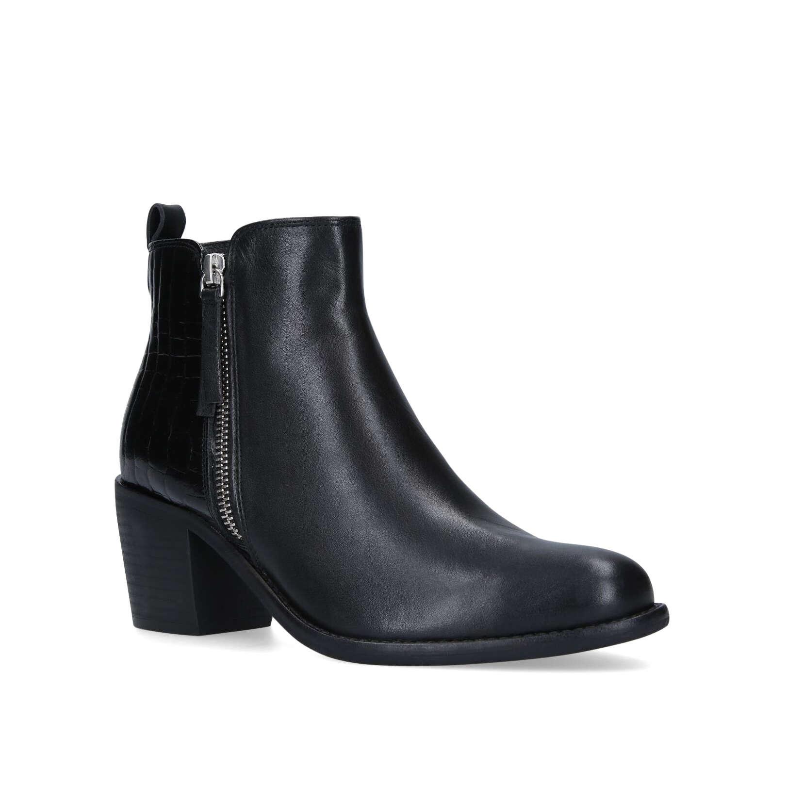 kurt geiger black ankle boots