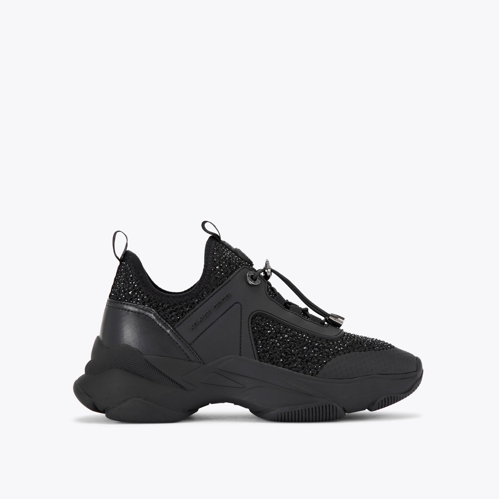 Miss kg black trainers clearance