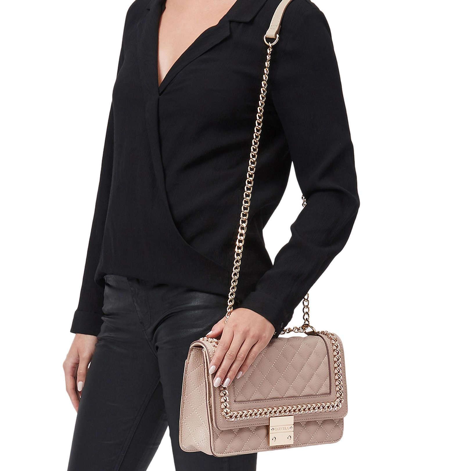 carvela bailey quilted bag