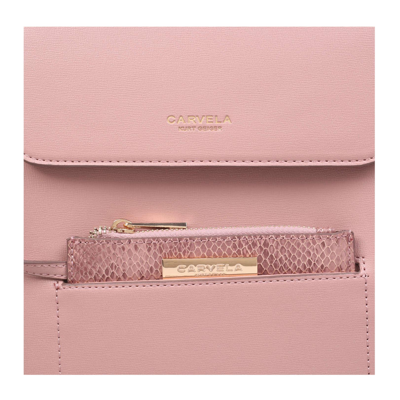 carvela pink backpack