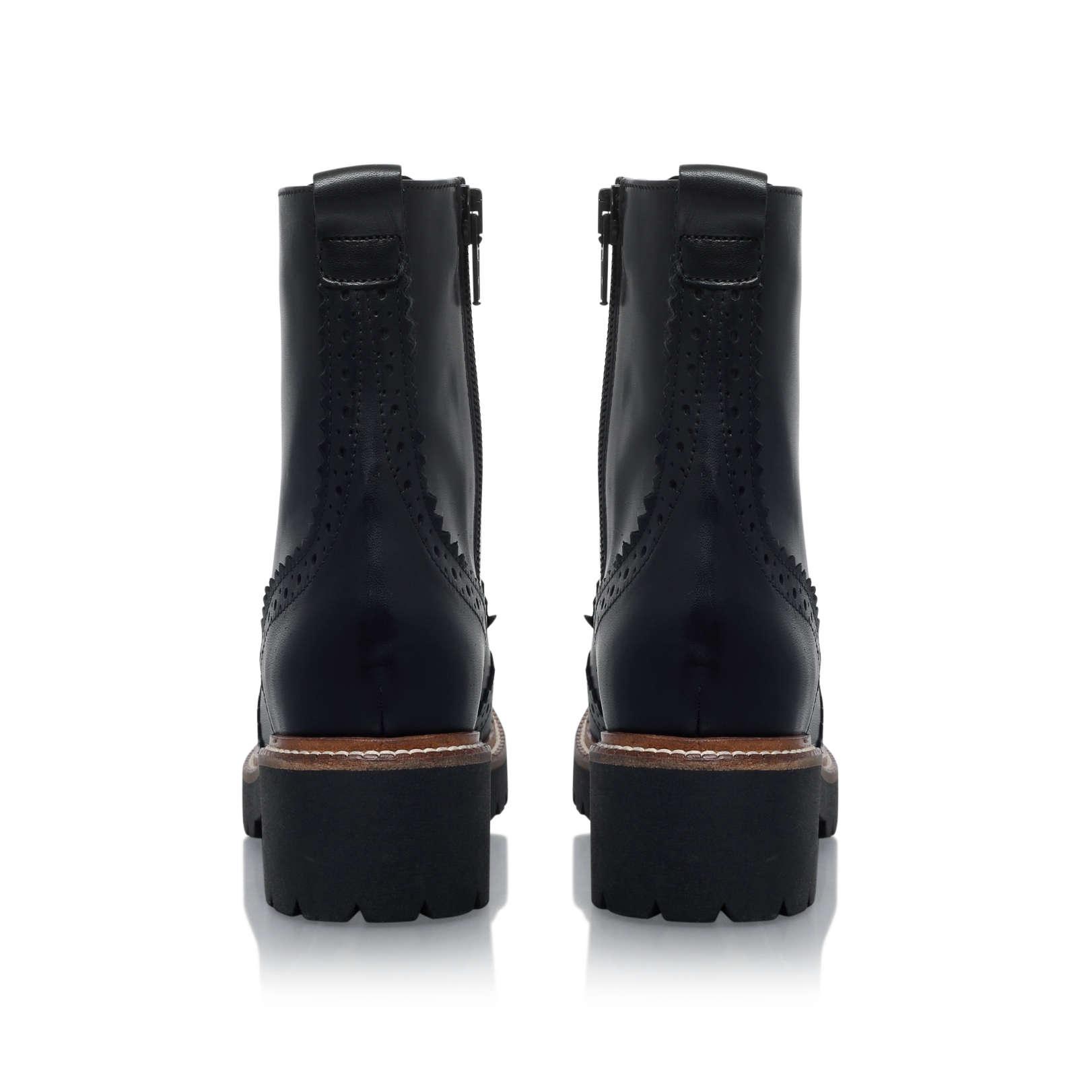 carvela snail lace up ankle boots