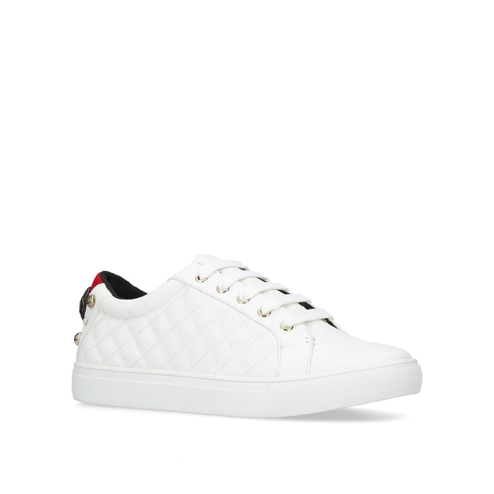 kurt geiger womens white trainers