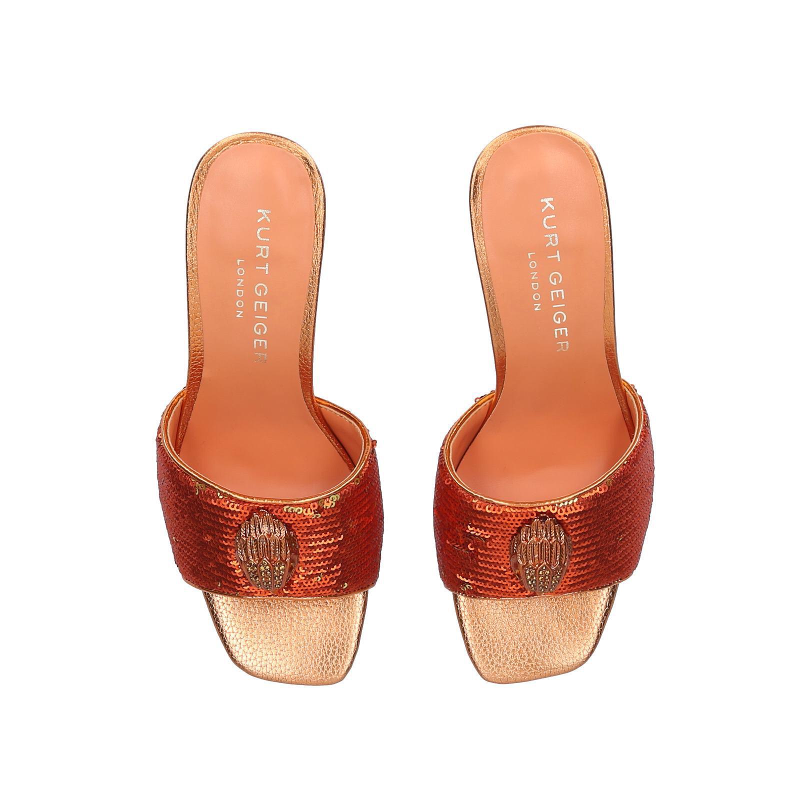 Kurt geiger orange clearance heels