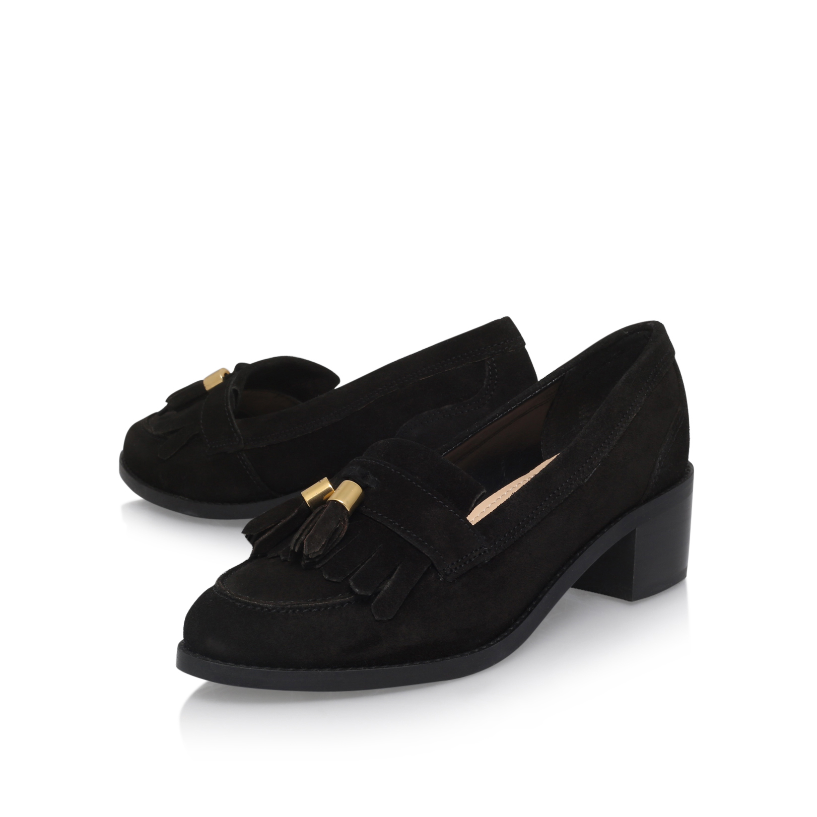 carvela maestro flatform loafers