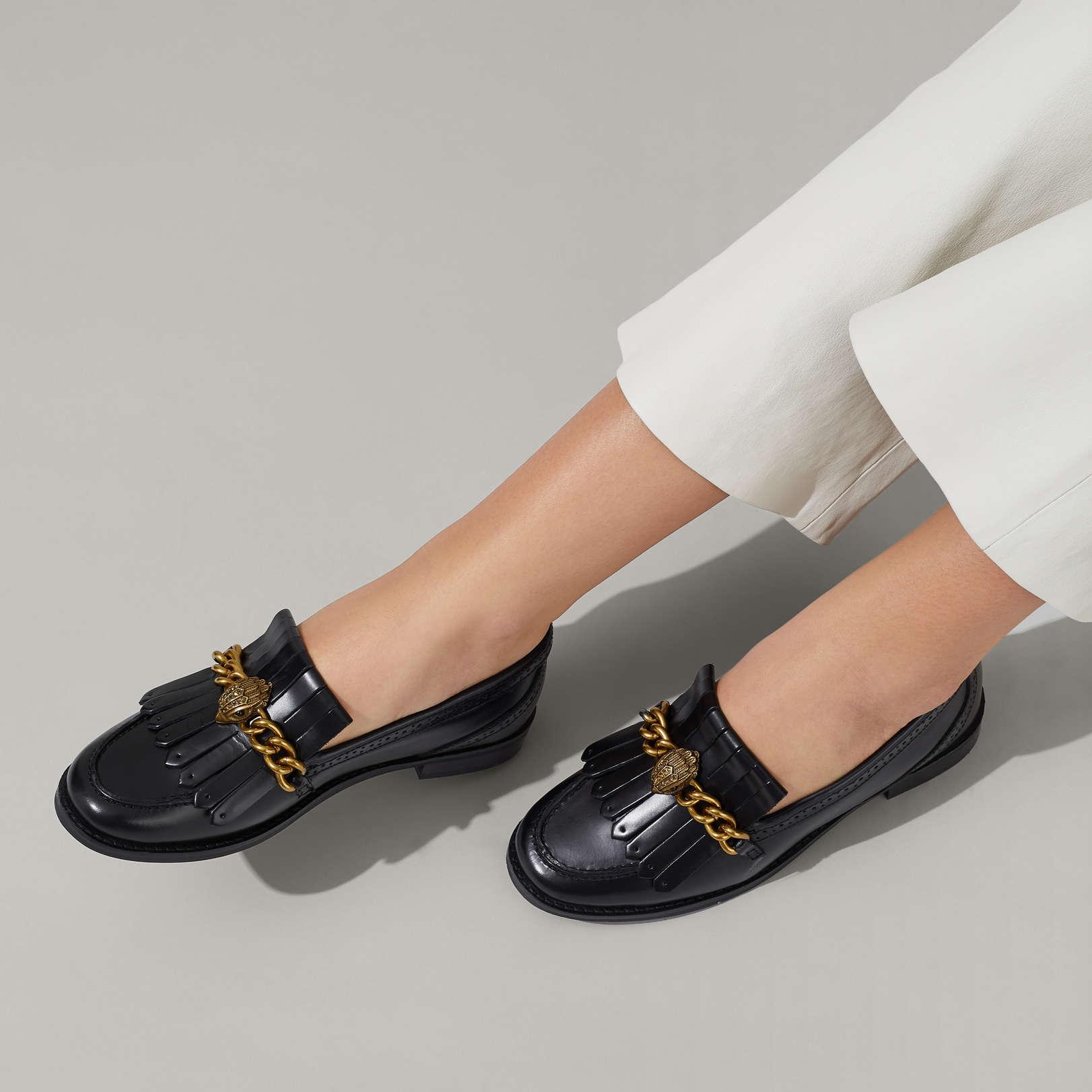 kurt geiger backless loafers