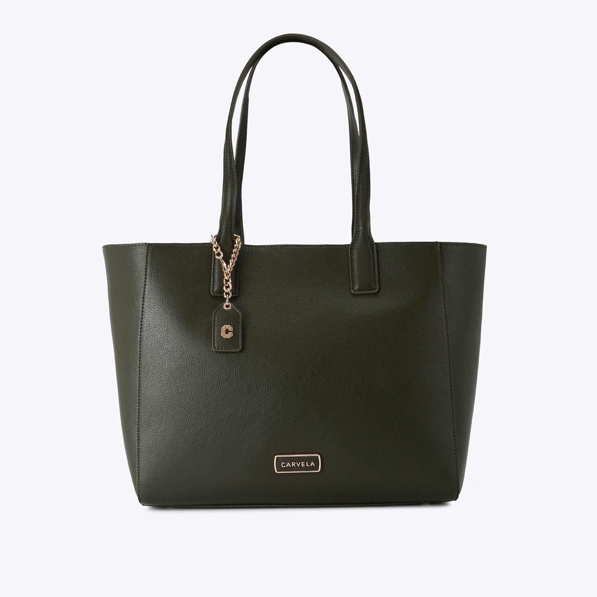 Carvela Kurt Geiger Tote Bag Taupe Synthetic Milano in Black Lyst UK