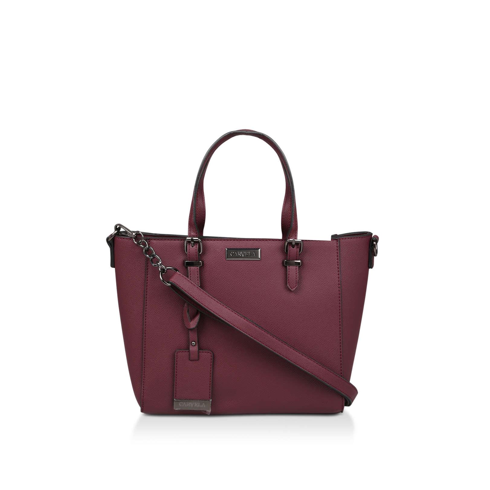 Carvela Kurt Geiger Synthetic Wine Tote Bag in Red - Lyst
