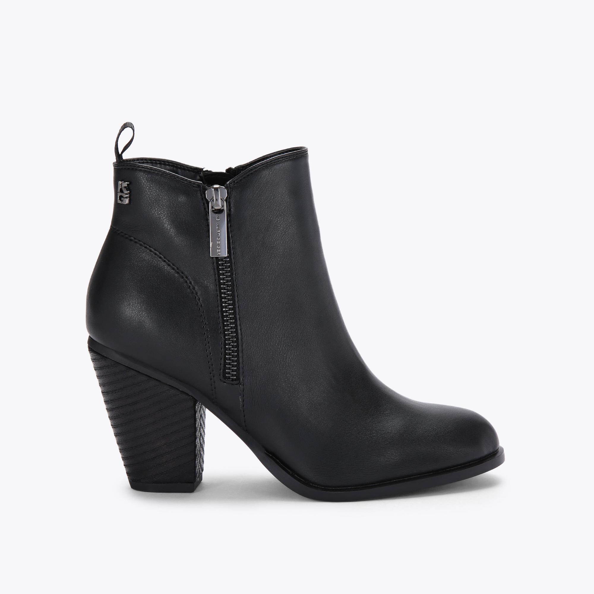 Miss kg black ankle boots best sale