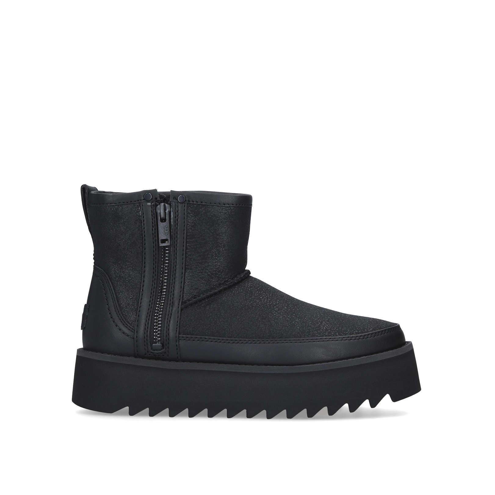 UGG Leather Classic Rebel Biker Short 