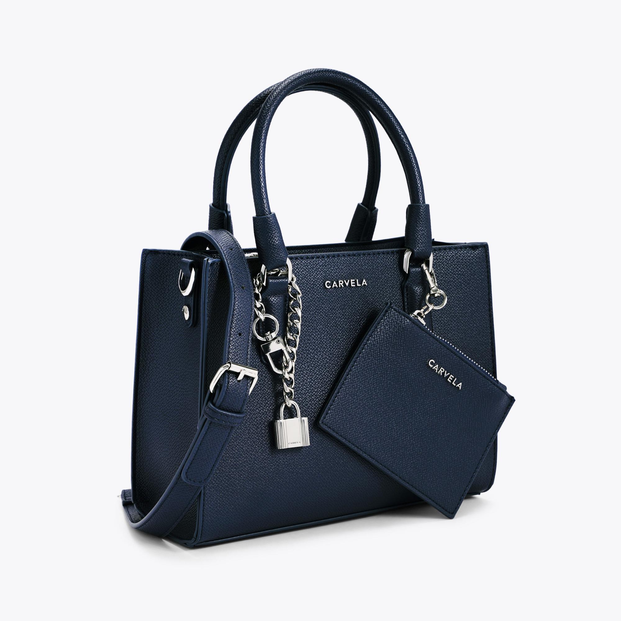 Carvela discount navy bag