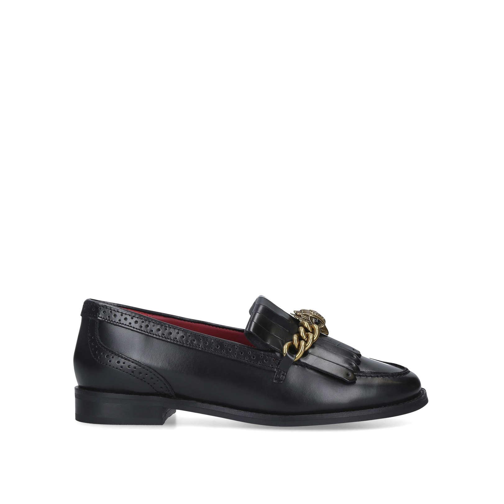 Kurt Geiger Leather Chelsea Formal Loafer in Black Lyst